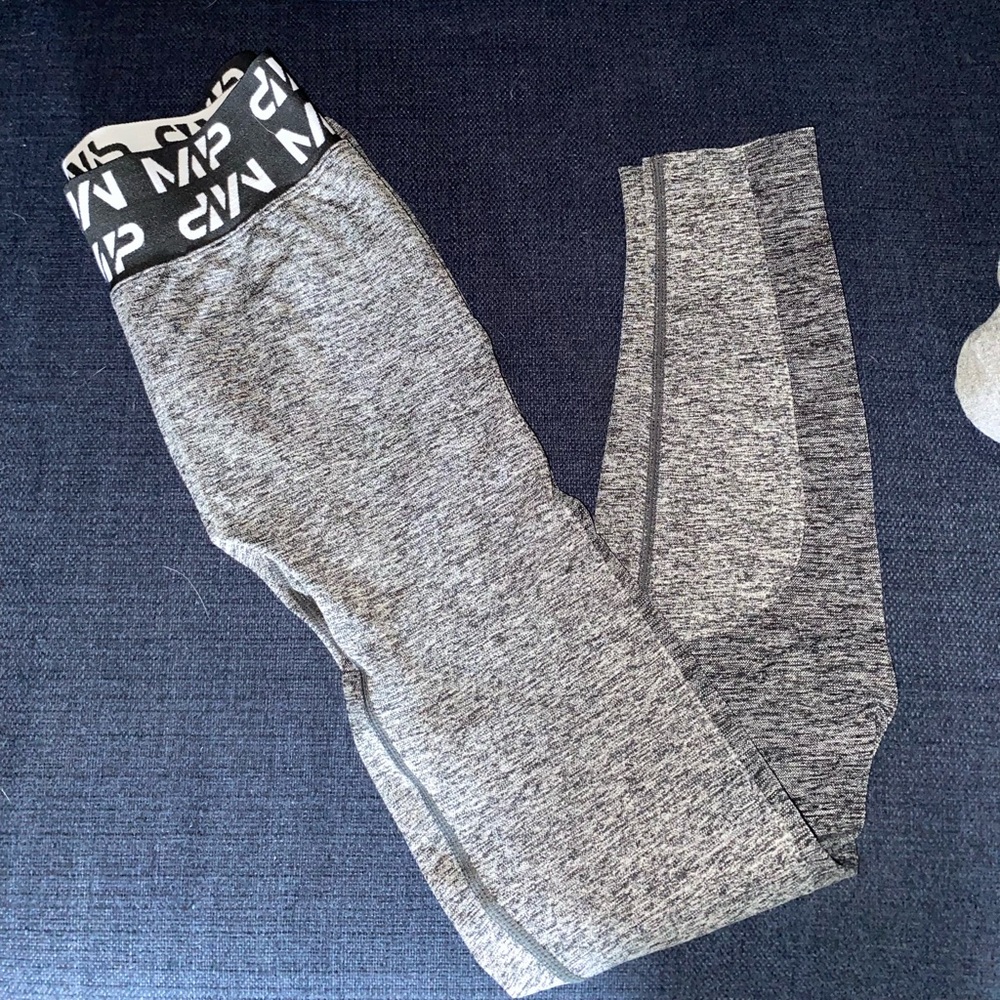 My Protein Leggings gray heather